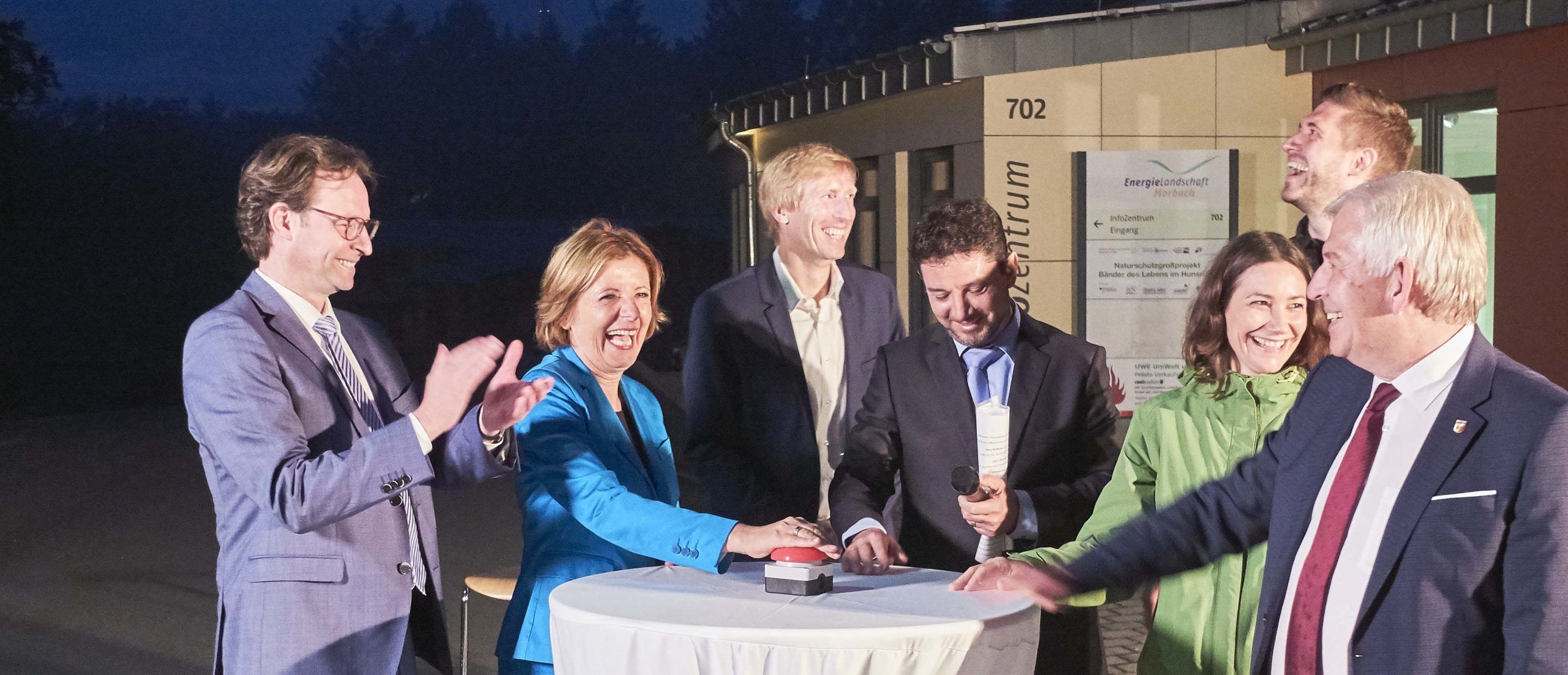 Lanthan Safe Sky BNK in Morbach von Ministerpräsidentin Dreyer in betrieb genommen.